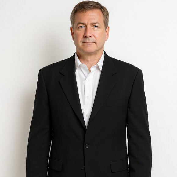 Jacobson's Mens 100% Wool Size 46T Black Suit Jacket - Picture 2 of 8